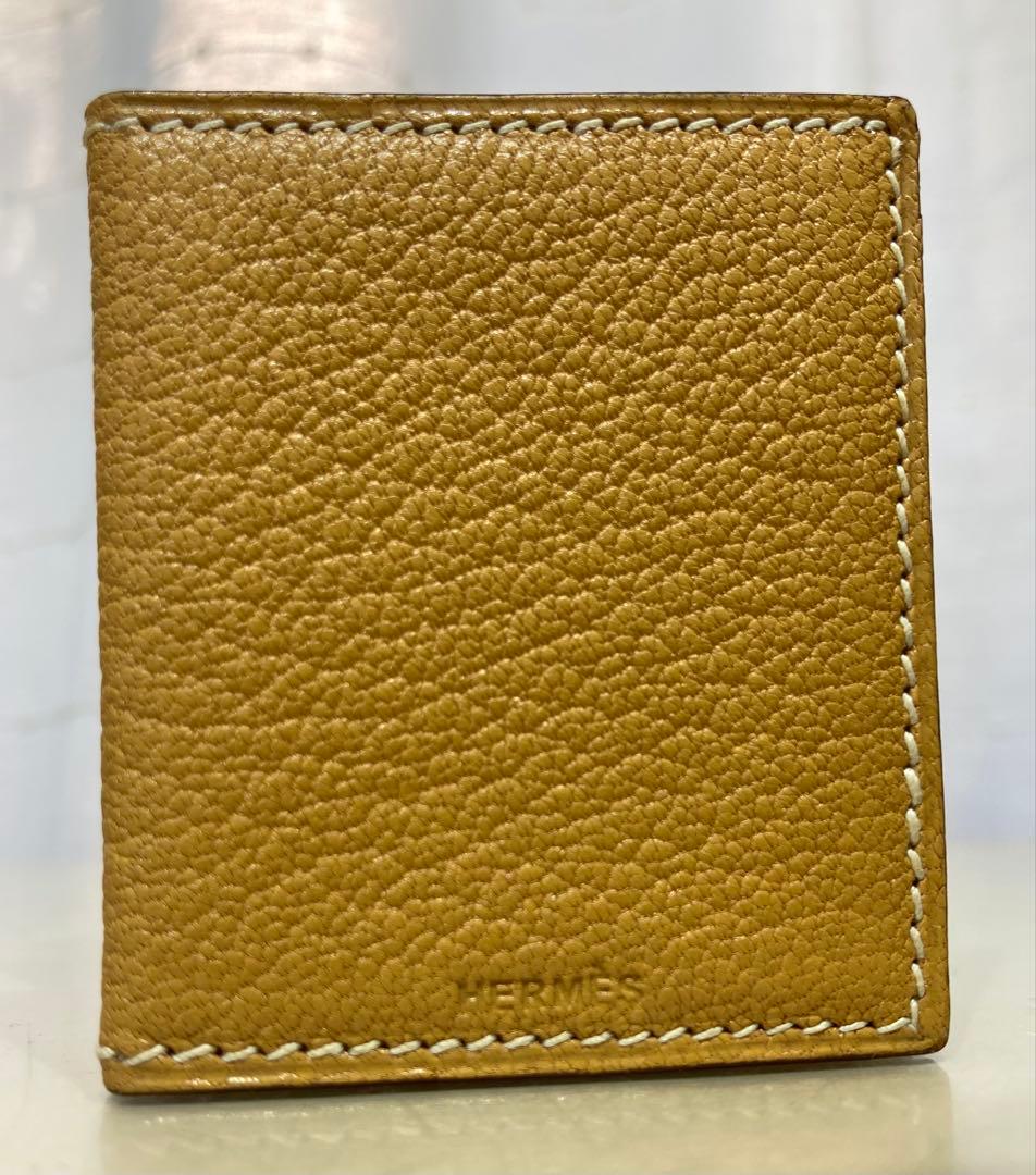 エルメス　ミニフォトフレーム　6枚用　イエロー　HERMES ギフト対応可能