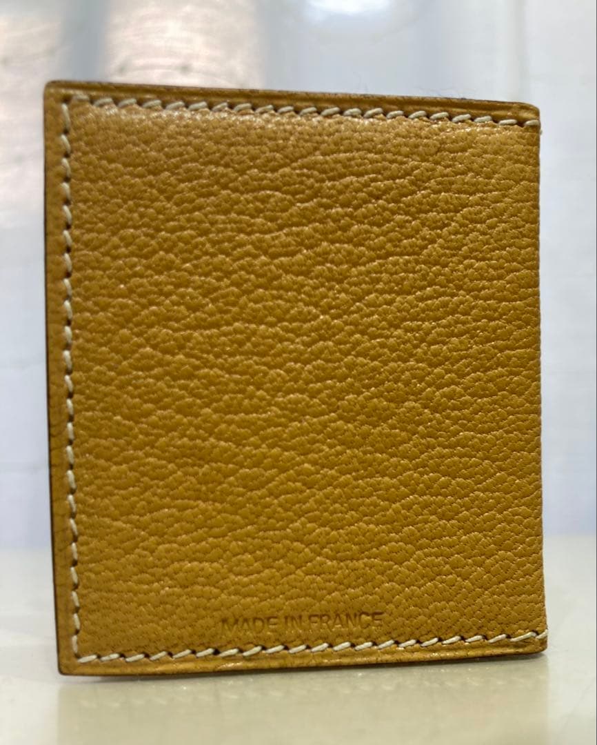 エルメス　ミニフォトフレーム　6枚用　イエロー　HERMES ギフト対応可能