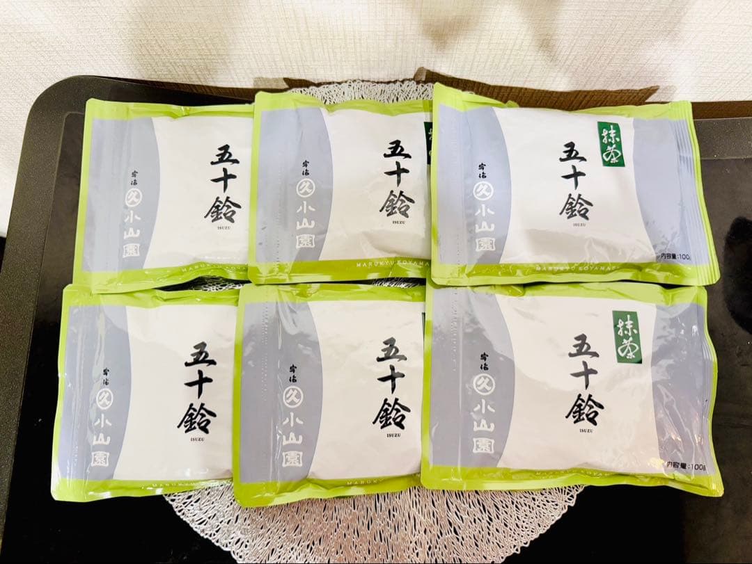 【新品・未開封】丸久小山園 抹茶「五十鈴」100g袋×6