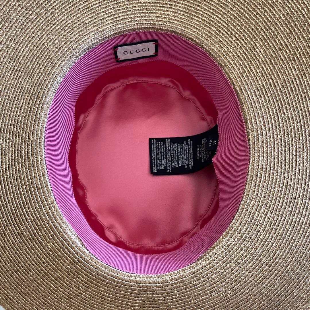 GUCCIカンカン帽子美品