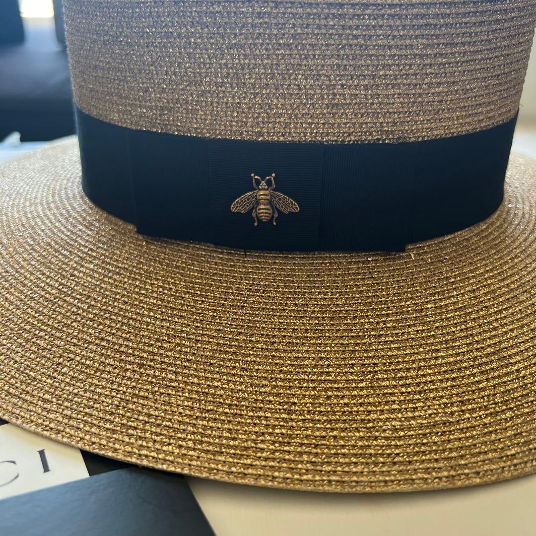 GUCCIカンカン帽子美品