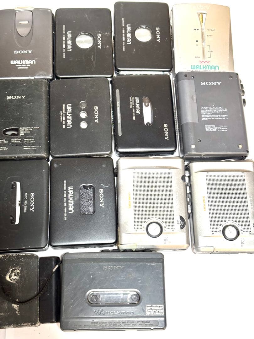 SONY カセットプレーヤー　ジャンク品 24台まとめセット