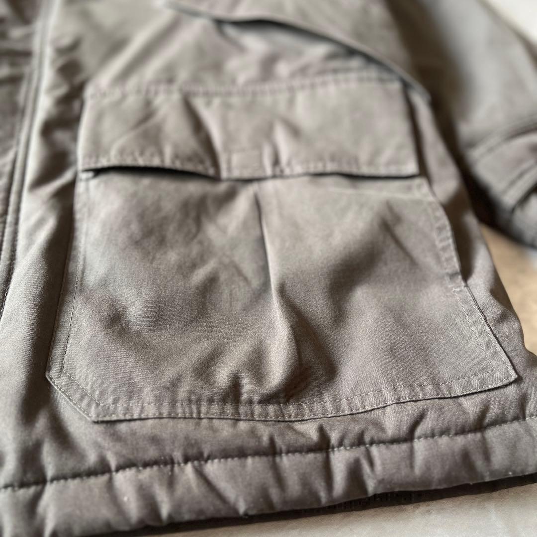 【美品】LONDON FOG ハンティングジャケット コーデュロイ襟 裏地 茶