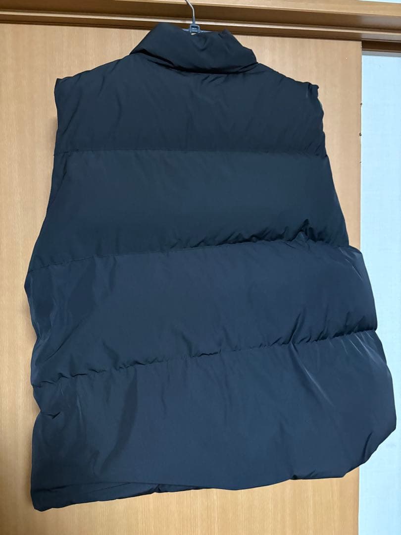 XLARGE ブラック ダウンベスト L
