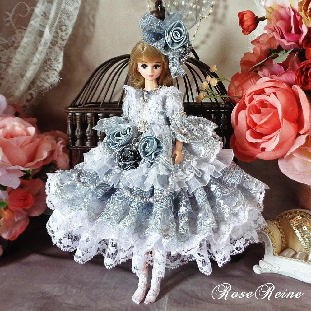 XmasSaleロリータロマンス 煌めく魅惑のフリルドールドレス豪華5点セット