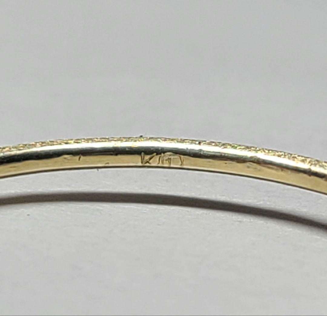 ビカビカネオン!!★ブラジルバターリャパライバトルマリン10金リング★