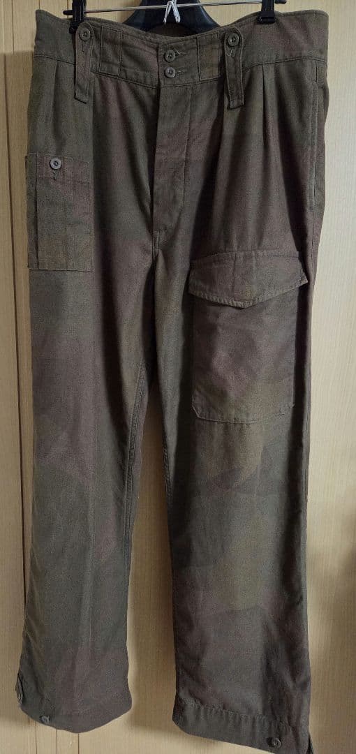 パンツ NIGEL CABOURN BRUSH CAMO 34