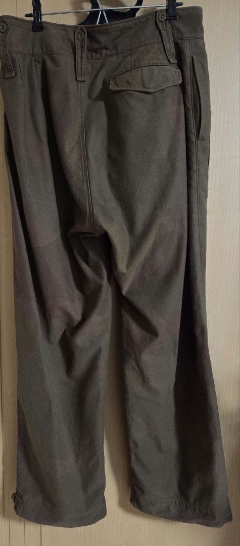 パンツ NIGEL CABOURN BRUSH CAMO 34