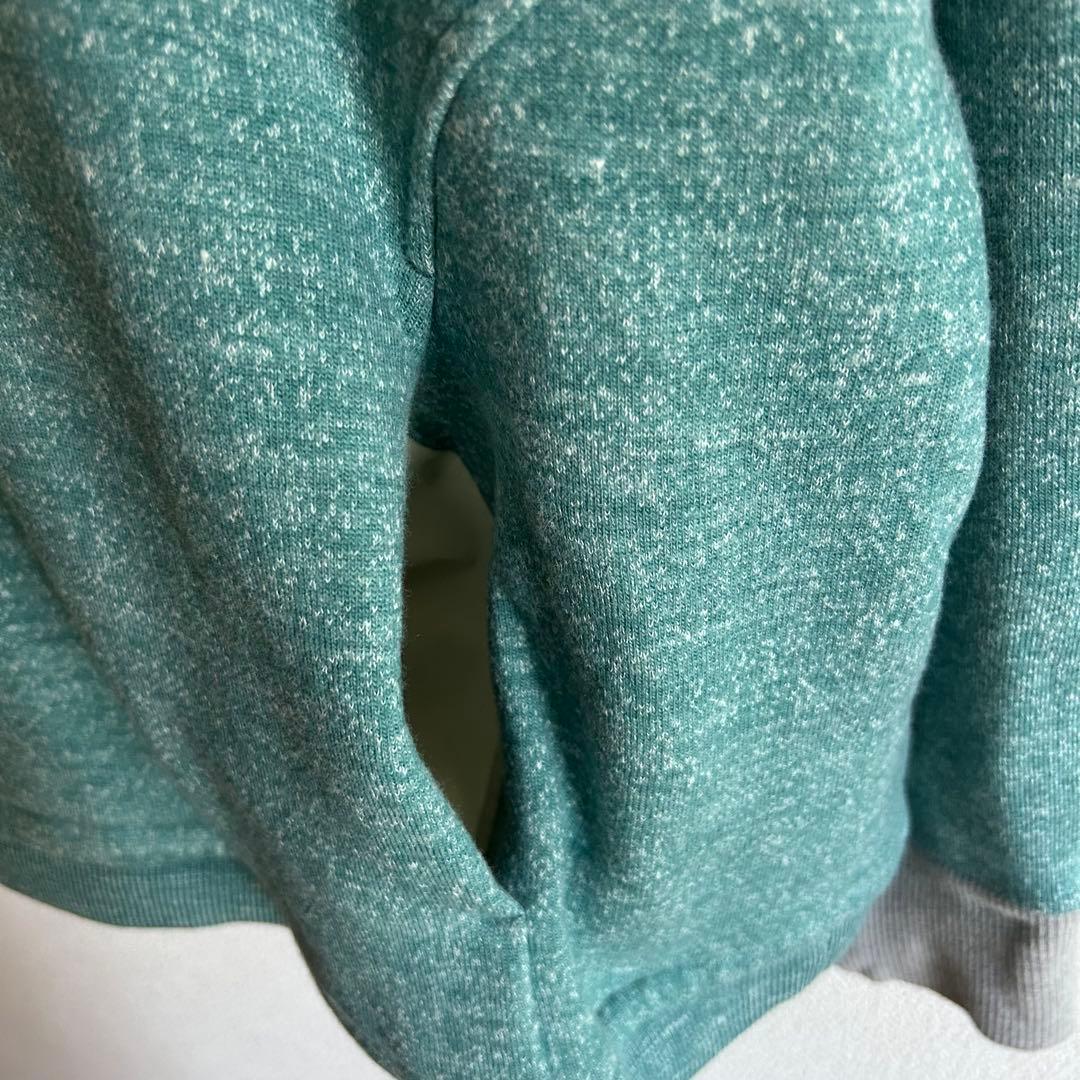 hatra ハトラ スウェット ハイネック ライトグリーン 最上もが M