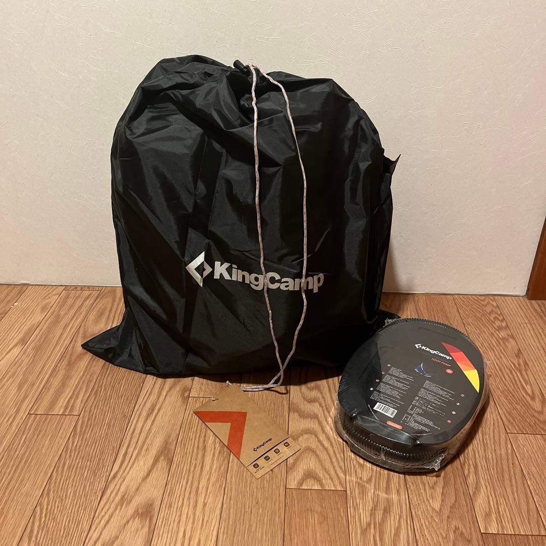 King Camp　エアソファー　ダブル　カーキ