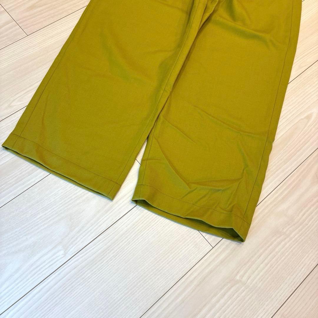 パラスパレス【F】パンツ 黄緑　グリーン　緑 春　新品　未使用　タク付き　人気