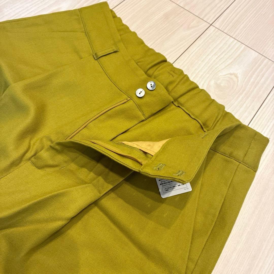 パラスパレス【F】パンツ 黄緑　グリーン　緑 春　新品　未使用　タク付き　人気