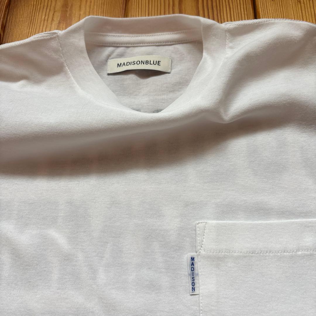 未使用　 MADISONBLUE 半袖Tシャツ S ホワイト