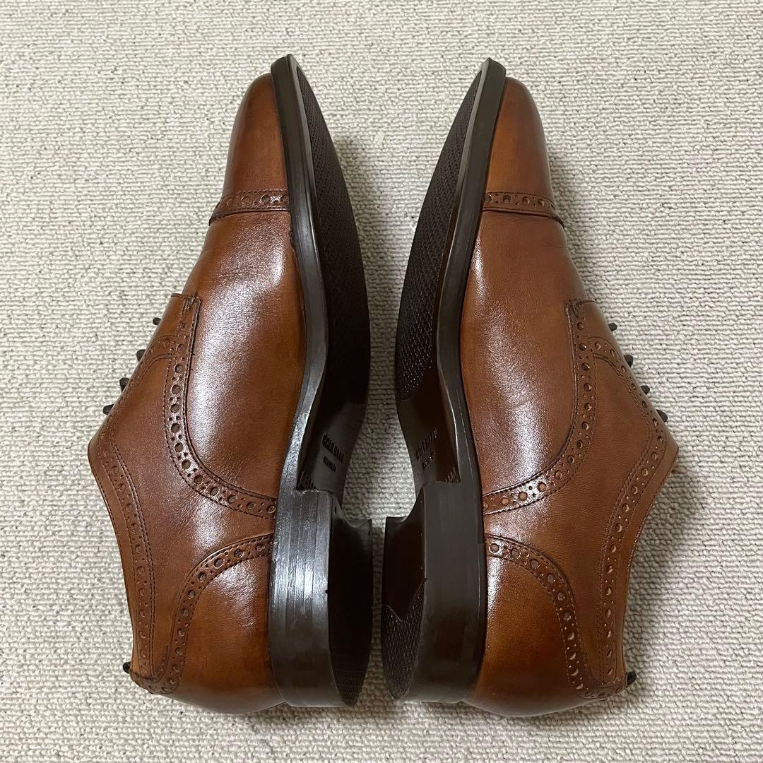 美品★COLE HAAN コールハーン ビジネスシューズ 本革 牛革 ブラウン