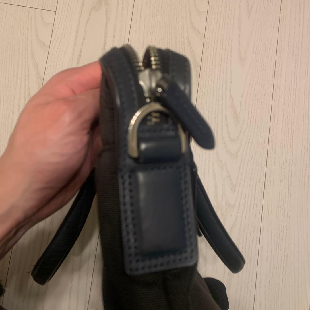 TUMI ネイビー ブラック ビジネスバッグ