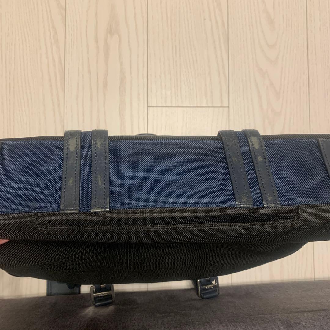 TUMI ネイビー ブラック ビジネスバッグ