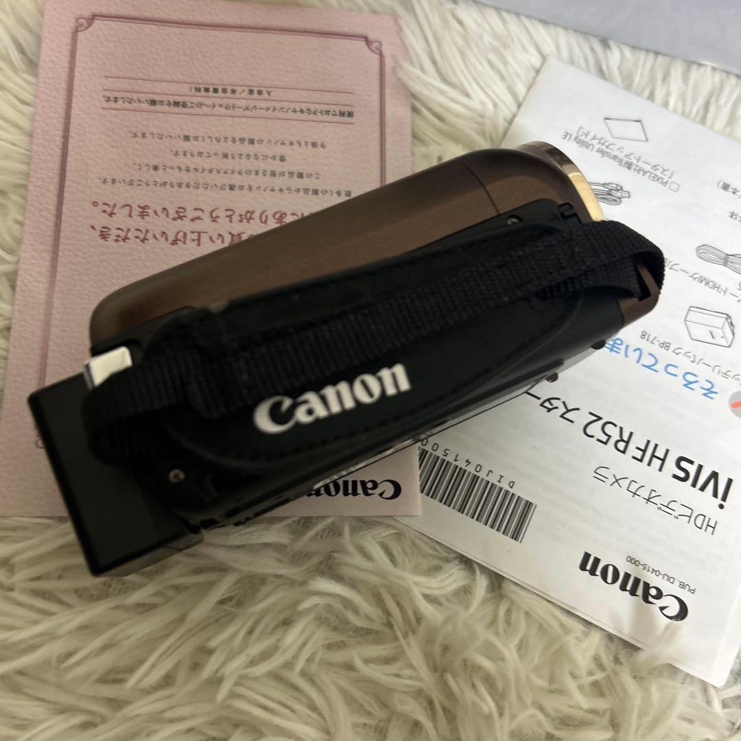 【美品】Canon iVIS HF R52 ビデオカメラ 本体　付属品