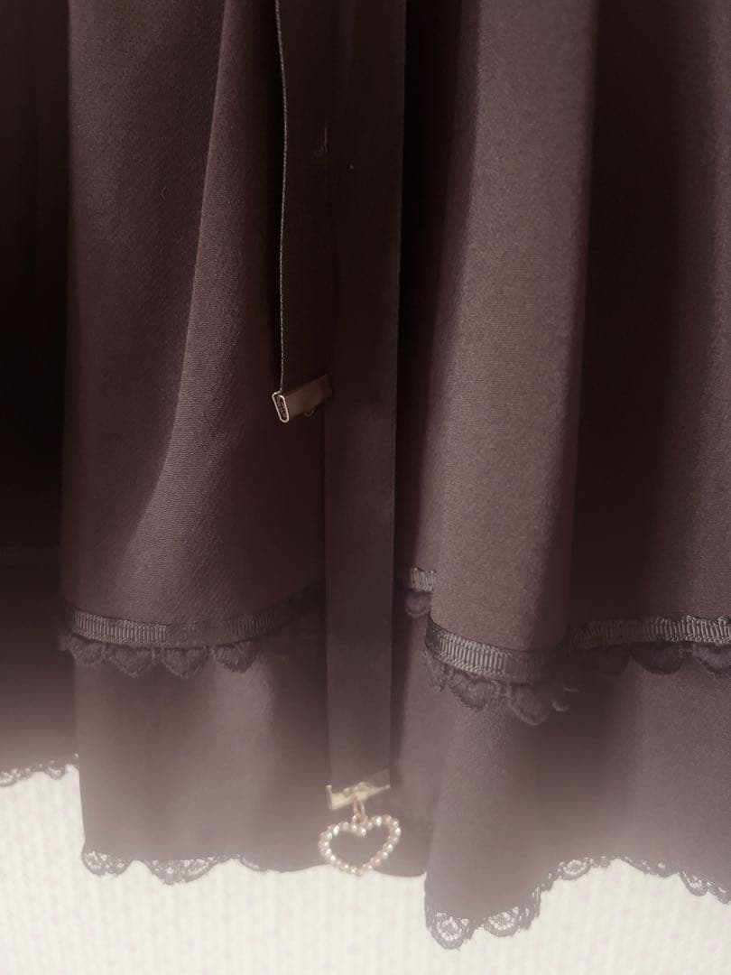 リズリサ 2連リボンベルトスカパン