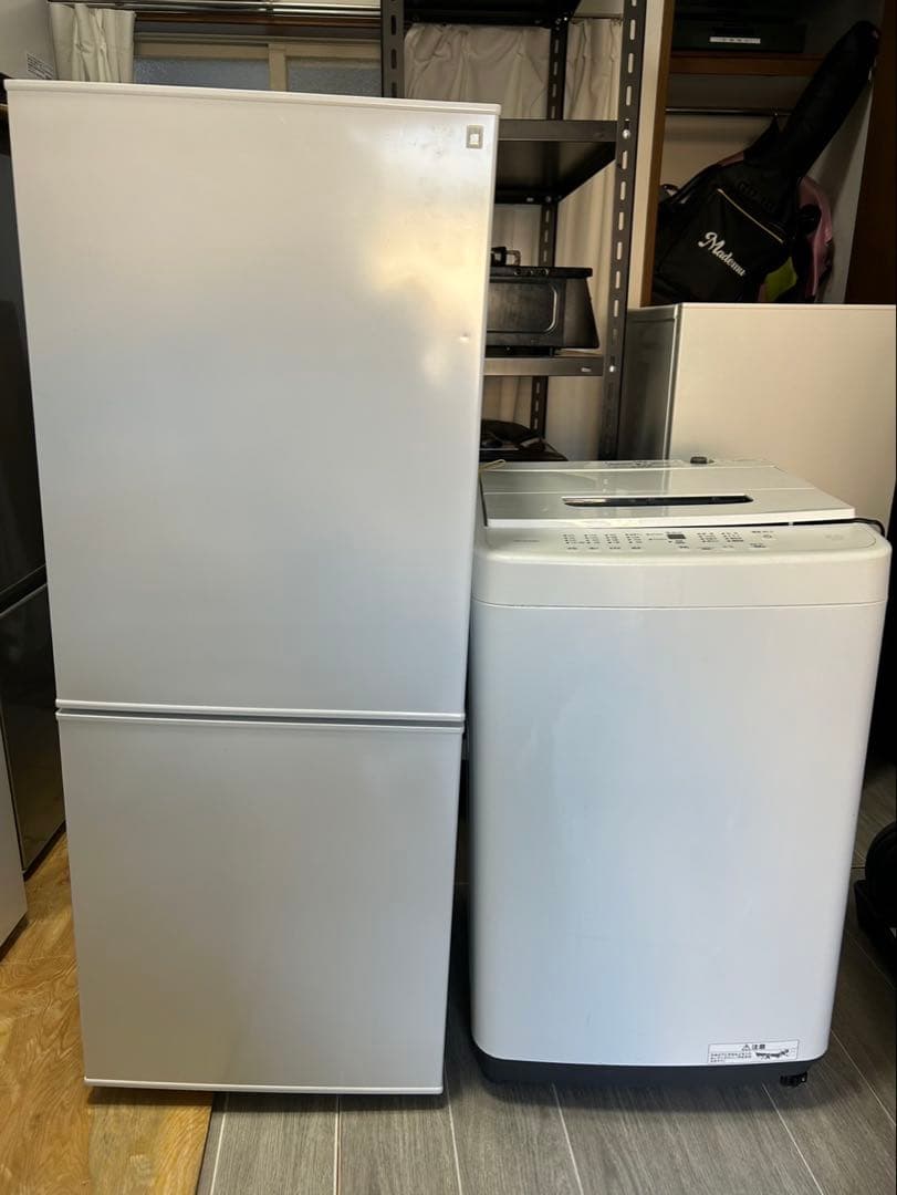 福岡市配送設置無料　冷蔵庫・洗濯機セット 2023年製