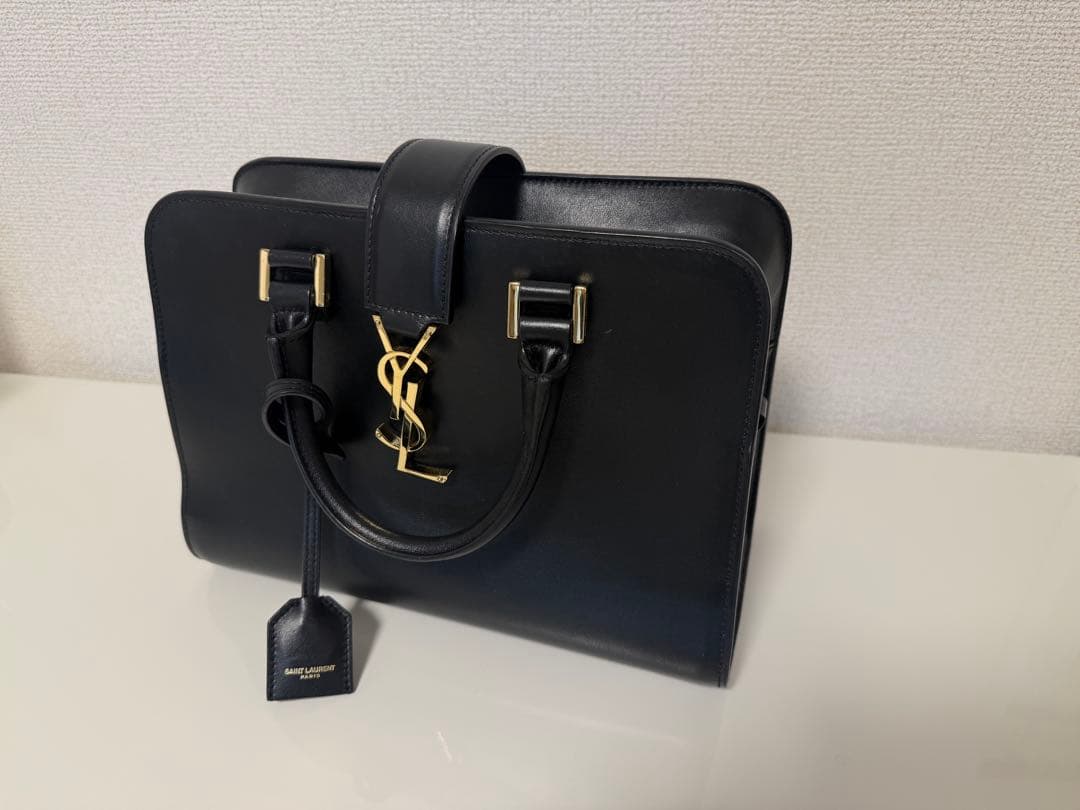 SAINT LAURENT ブラック　ベイビーカバス