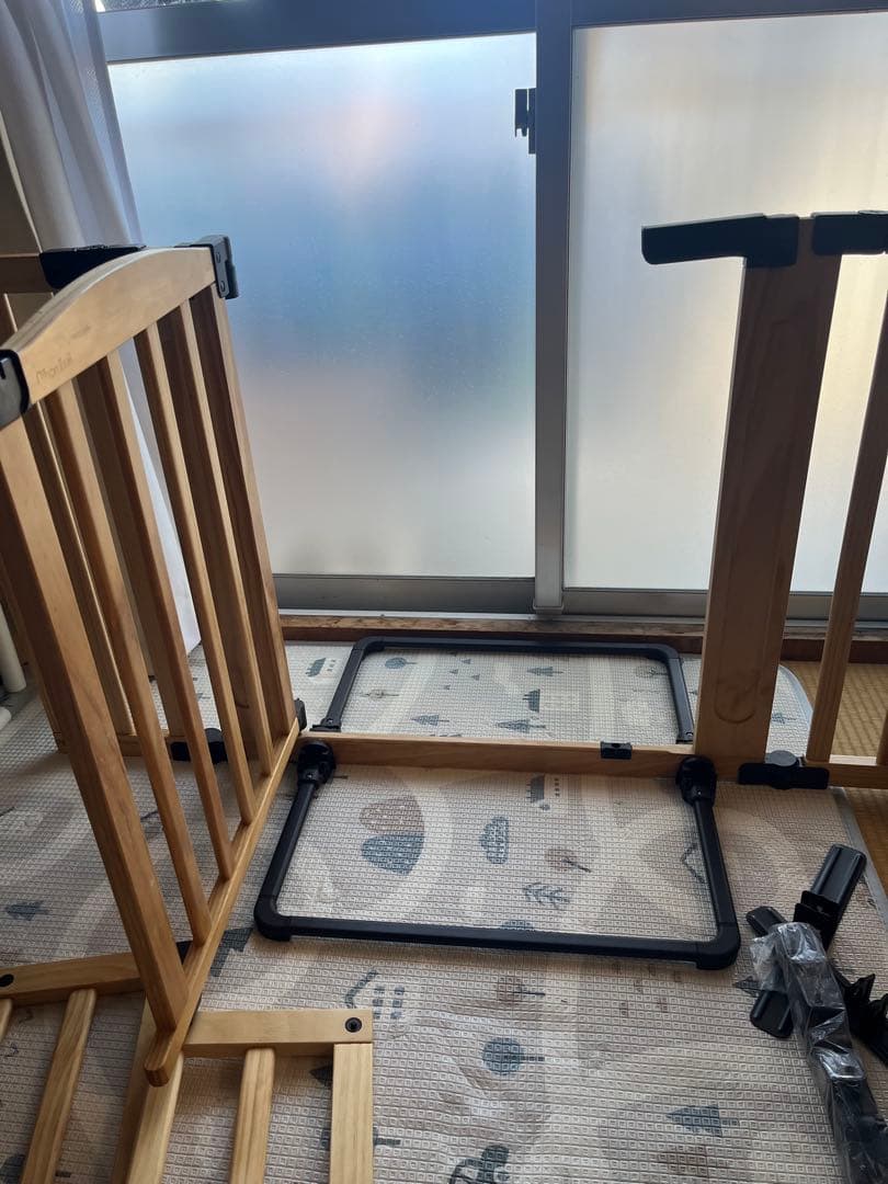 おくだけドアーズ Woody ウッディー　 Lサイズ ベビーフェンス