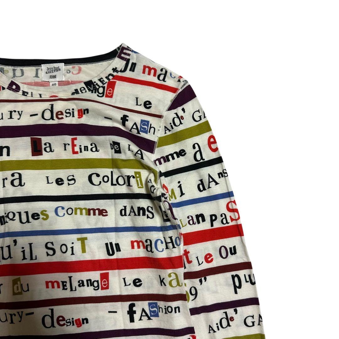 トップス Jean Paul GAULTIER FEMME long cutsew Y2K