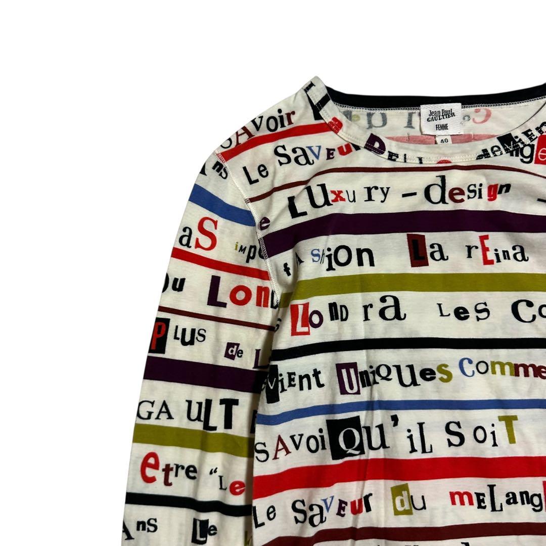 トップス Jean Paul GAULTIER FEMME long cutsew Y2K