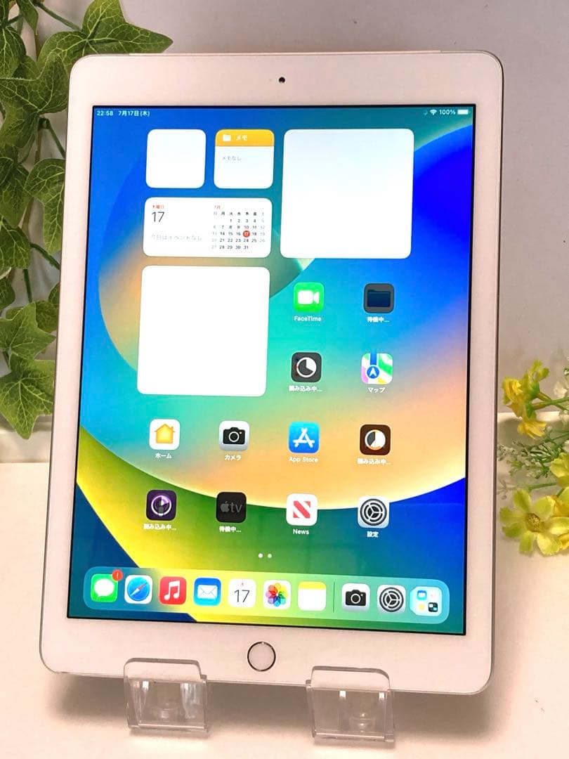 iPad 第5世代 MP1L2J/A SIMフリー ドコモ バッテリー92%⭐️