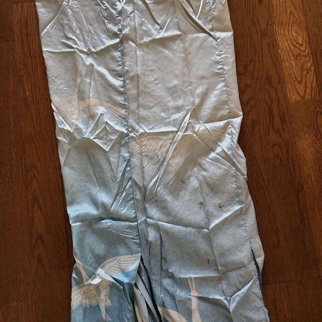 中古　鯉のぼり　5体と吹流し セット　友禅染　約5メートル