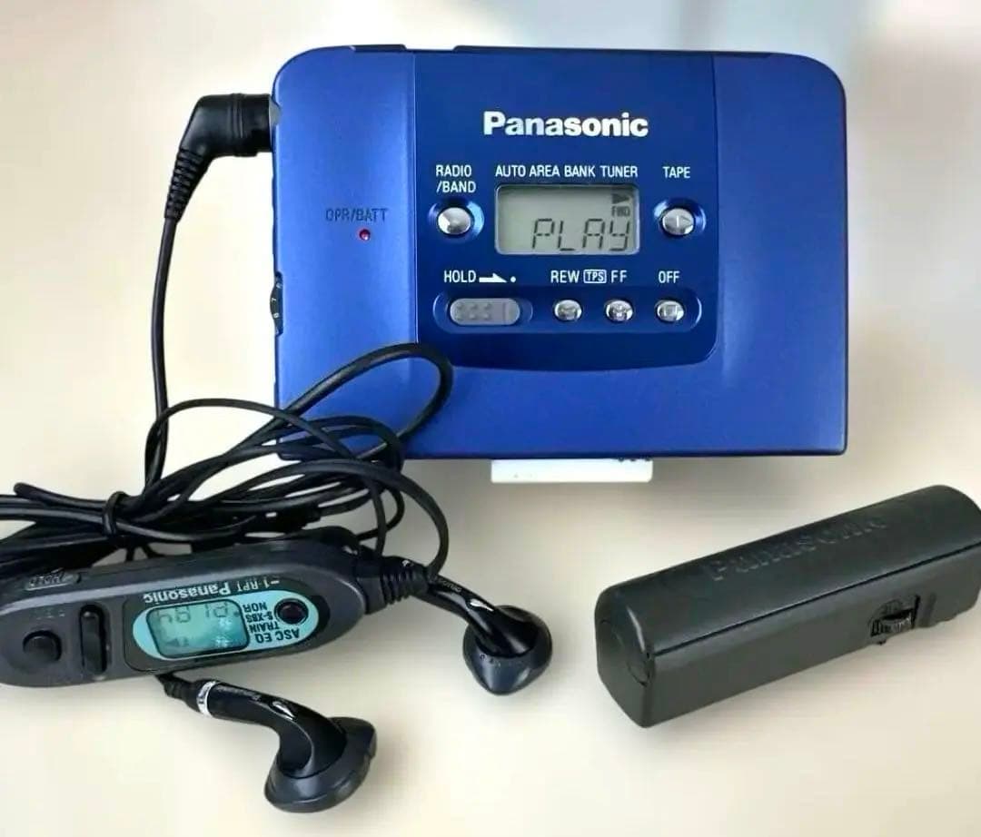 【極美DE可動品】Panasonic カセット プレーヤー RQ-SX22V