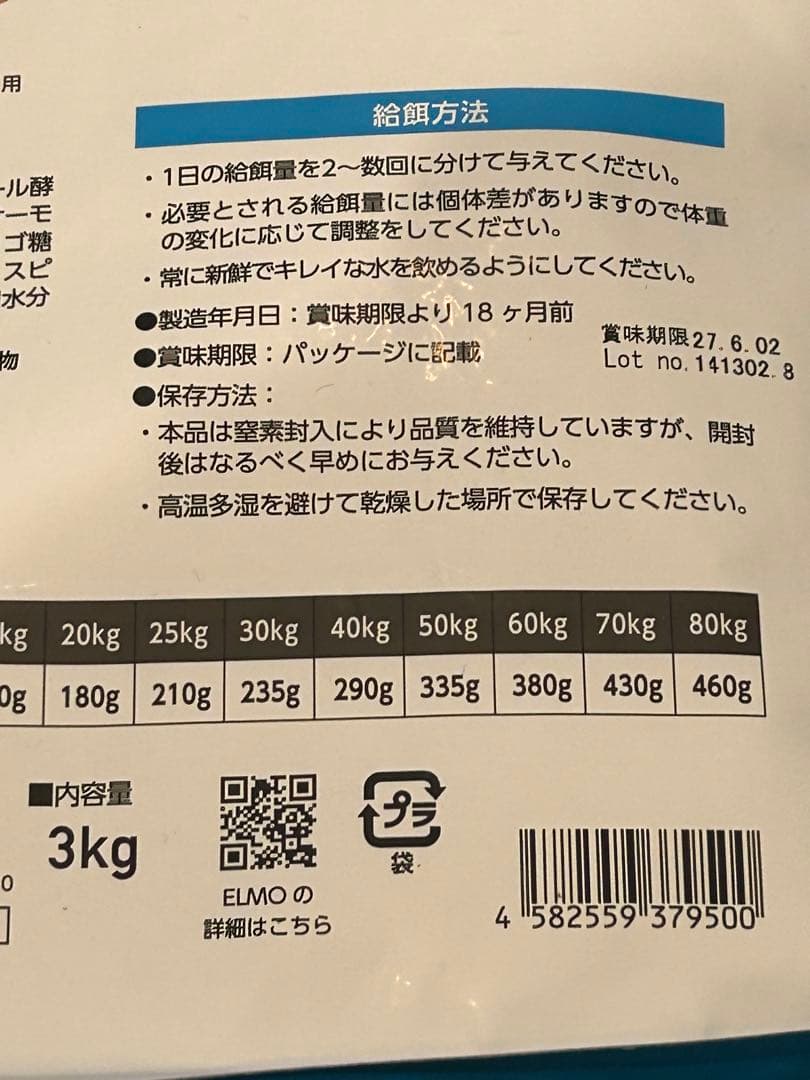 ELMO リッチインチキン　成犬用　7.6kg