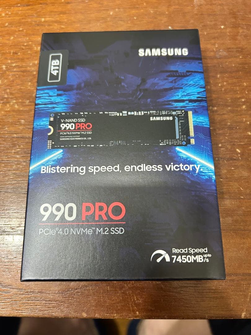 内蔵型SSD Samsung 990 PRO 4TB M.2 NVMe SSD