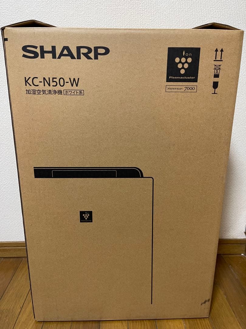 SHARP KC-N50-W 空気清浄機