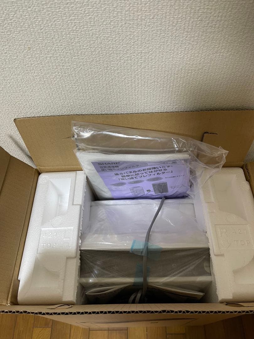 SHARP KC-N50-W 空気清浄機