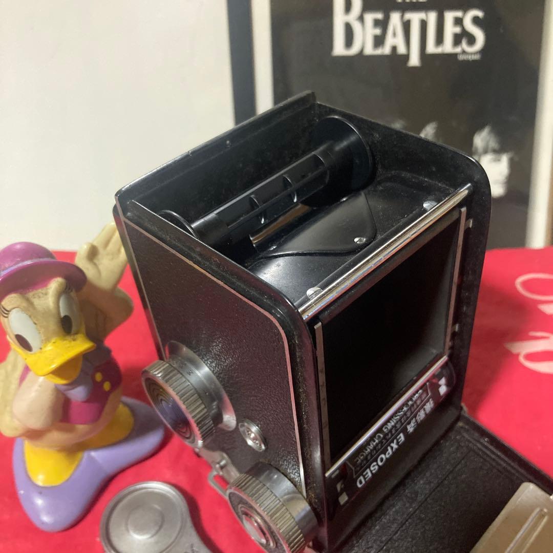 ヴィンテージYashicaflex Heliotar希少貴重二眼外観美機能完動