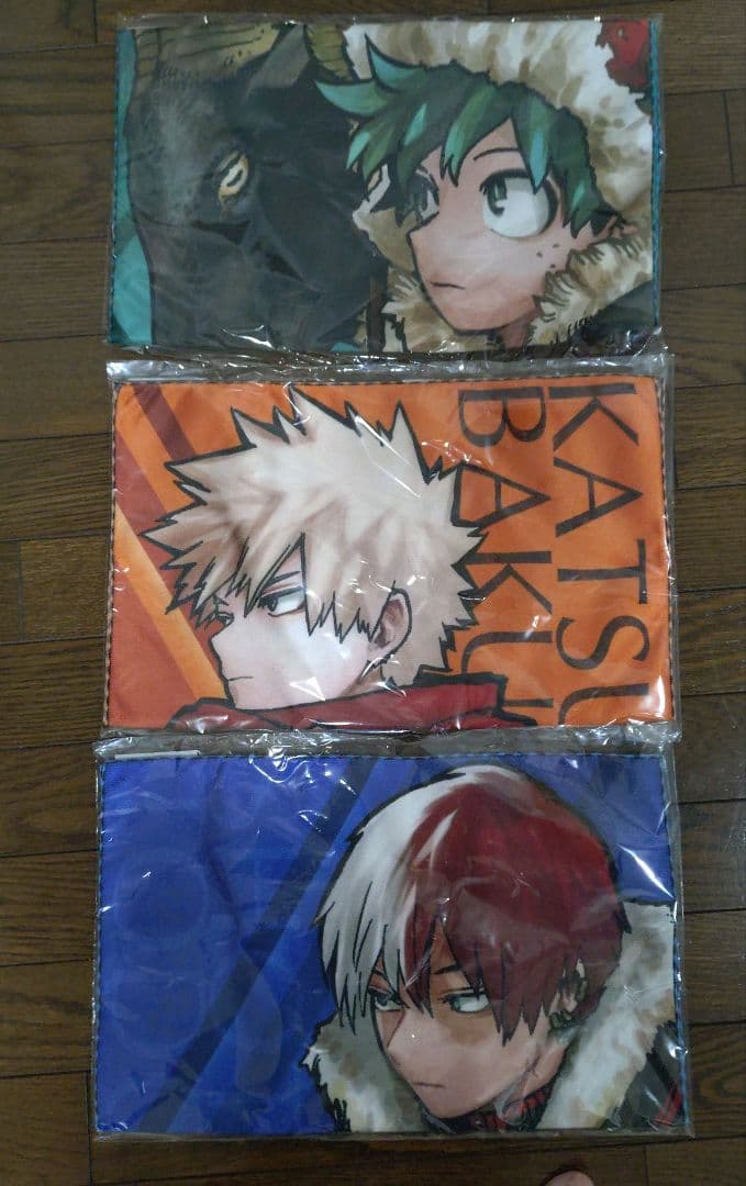 爆豪勝己 緑谷出久 轟焦凍 新十傑 大判タオル 僕のヒーローアカデミア ヒロアカ