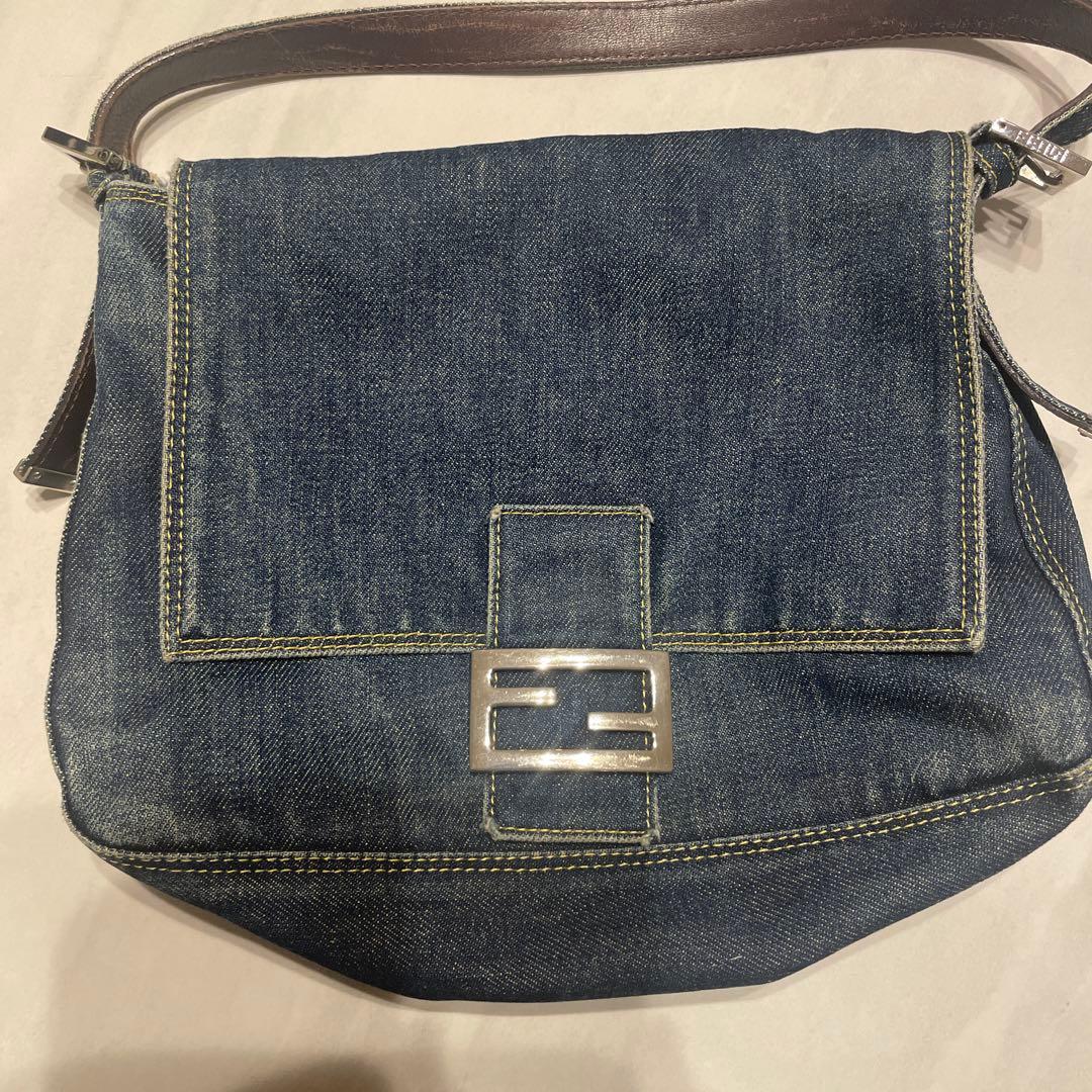 FENDIマンマバケット　デニム