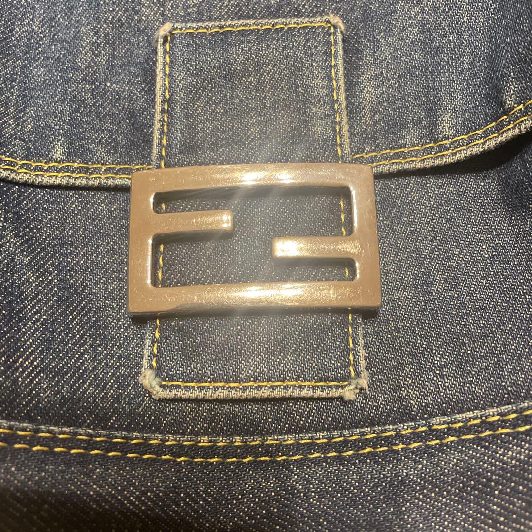 FENDIマンマバケット　デニム