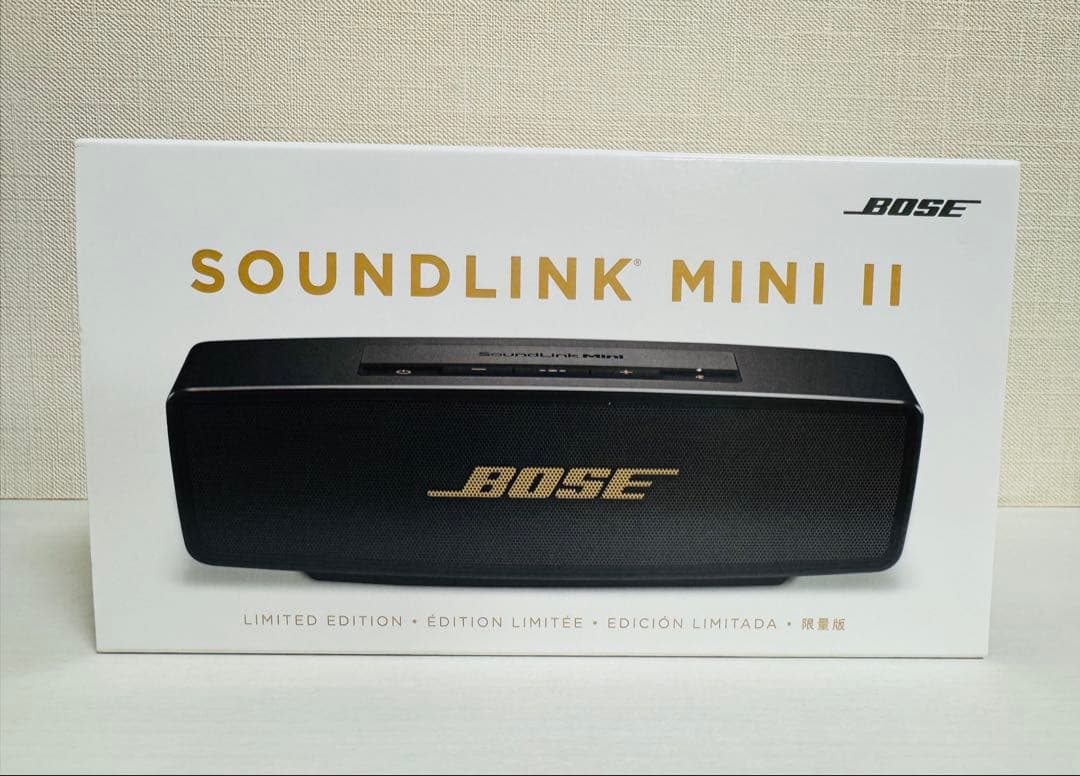 新品BOSE SOUNLINK MINI II 限量版　動作確認済み