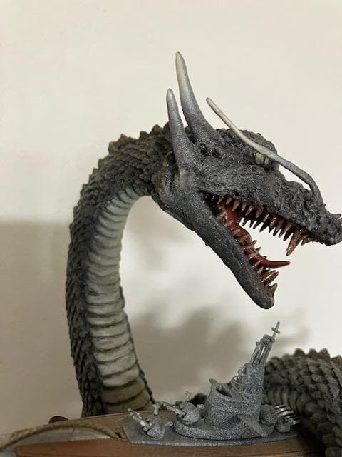 ★フジミ模型 海底軍艦 轟天号 マンダ 完成品★