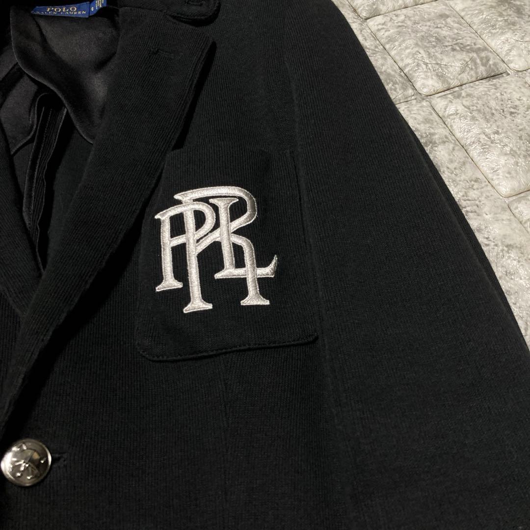 RIKArika　ラルフローレン　テーラードジャケット　ロゴエンブレム