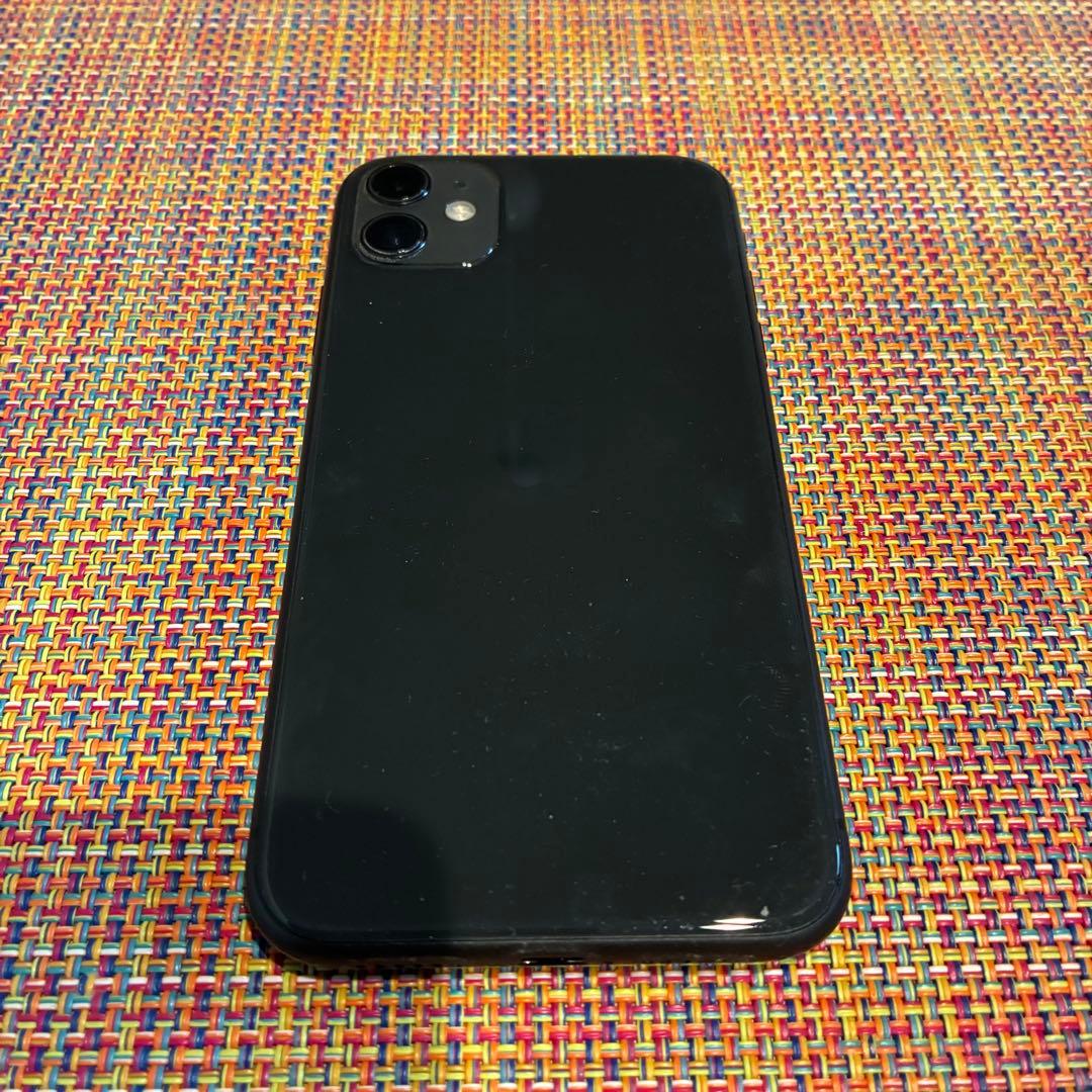 Apple iPhone 11 ブラック 本体・充電器・充電ケーブル