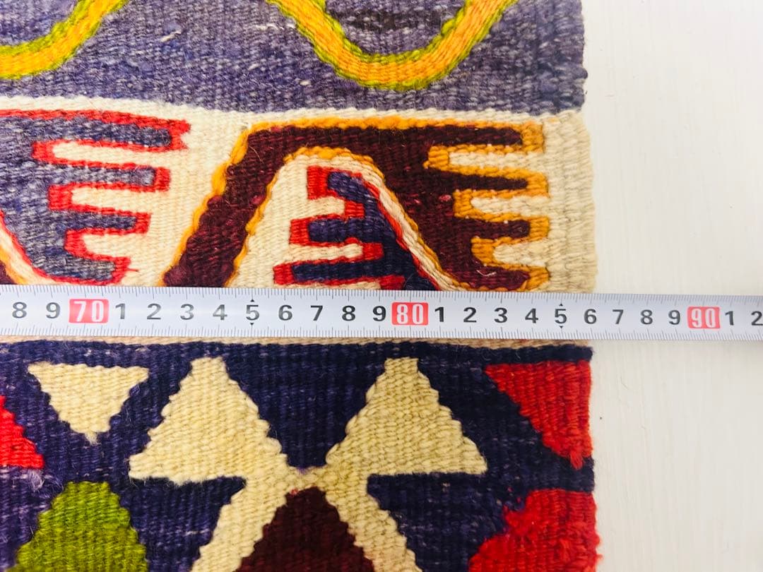 【期間限定値下げ】トルコ 手織りラグ ヴィンテージキリム/オールドキリム