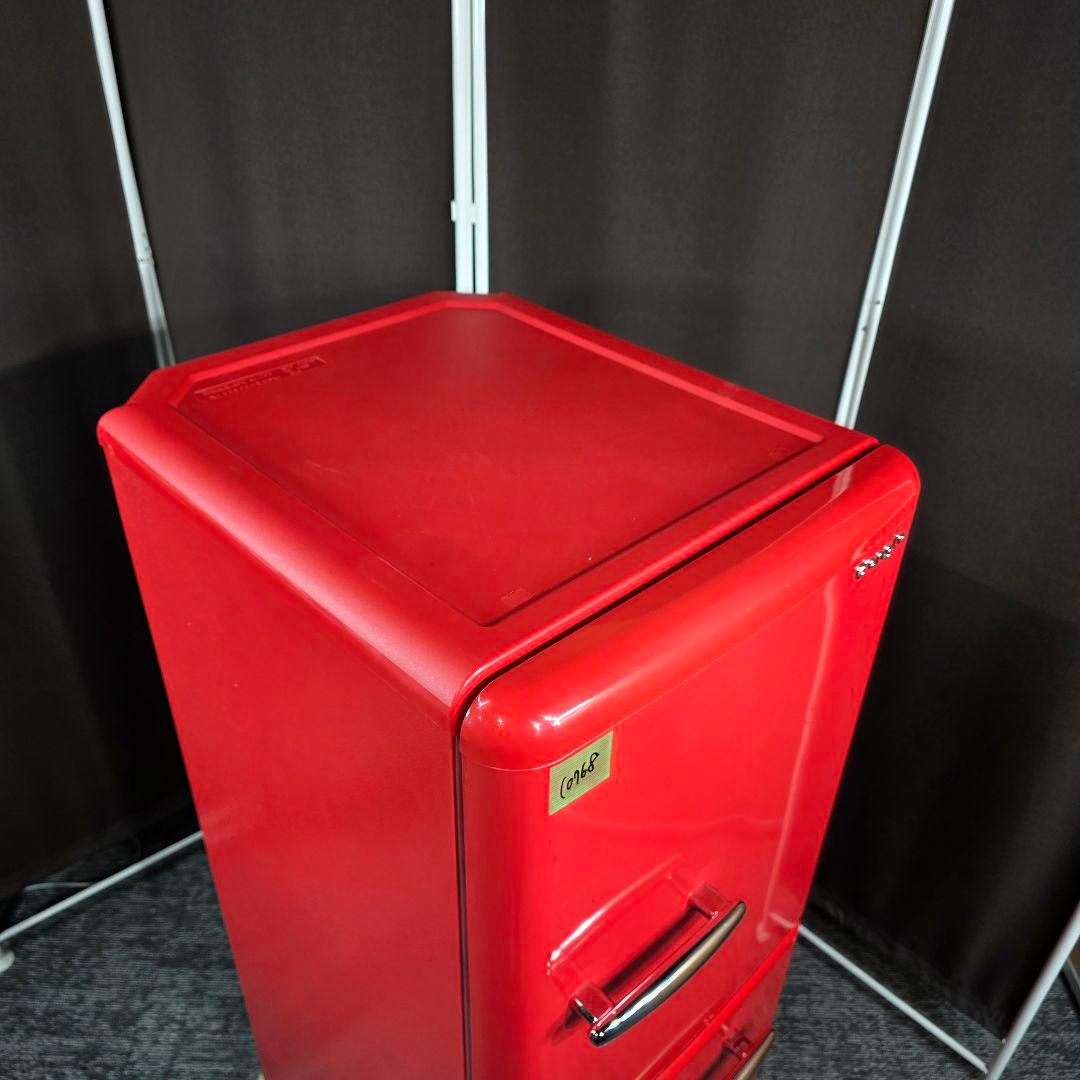 10768送料無料！レトロデザイン！eangle 2ドア 冷蔵庫