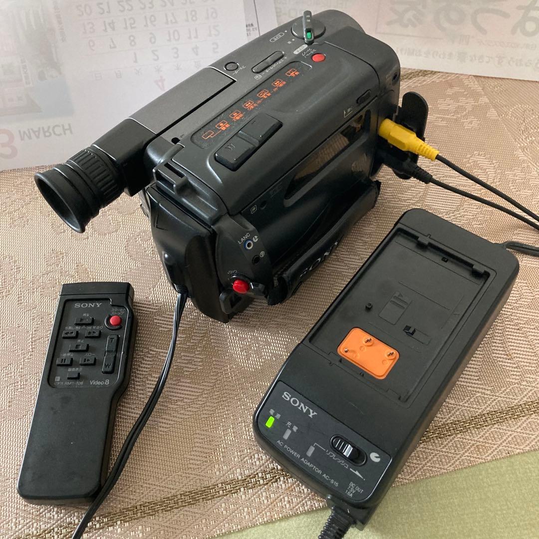8ミリビデオカメラ