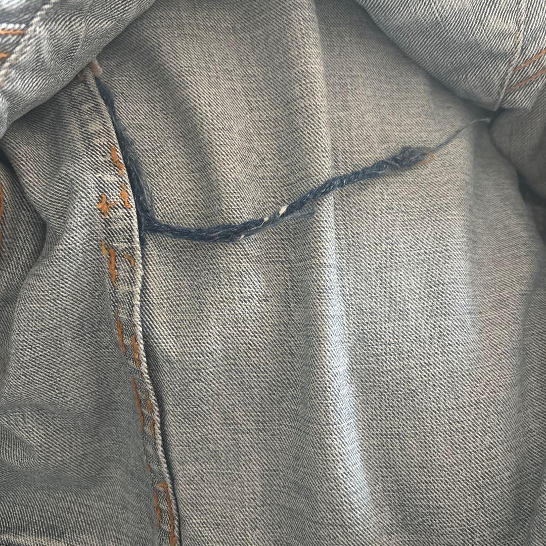 l*巻様 Levi's 60s 4th ビッグE デニムジャケット　Gジャン　布