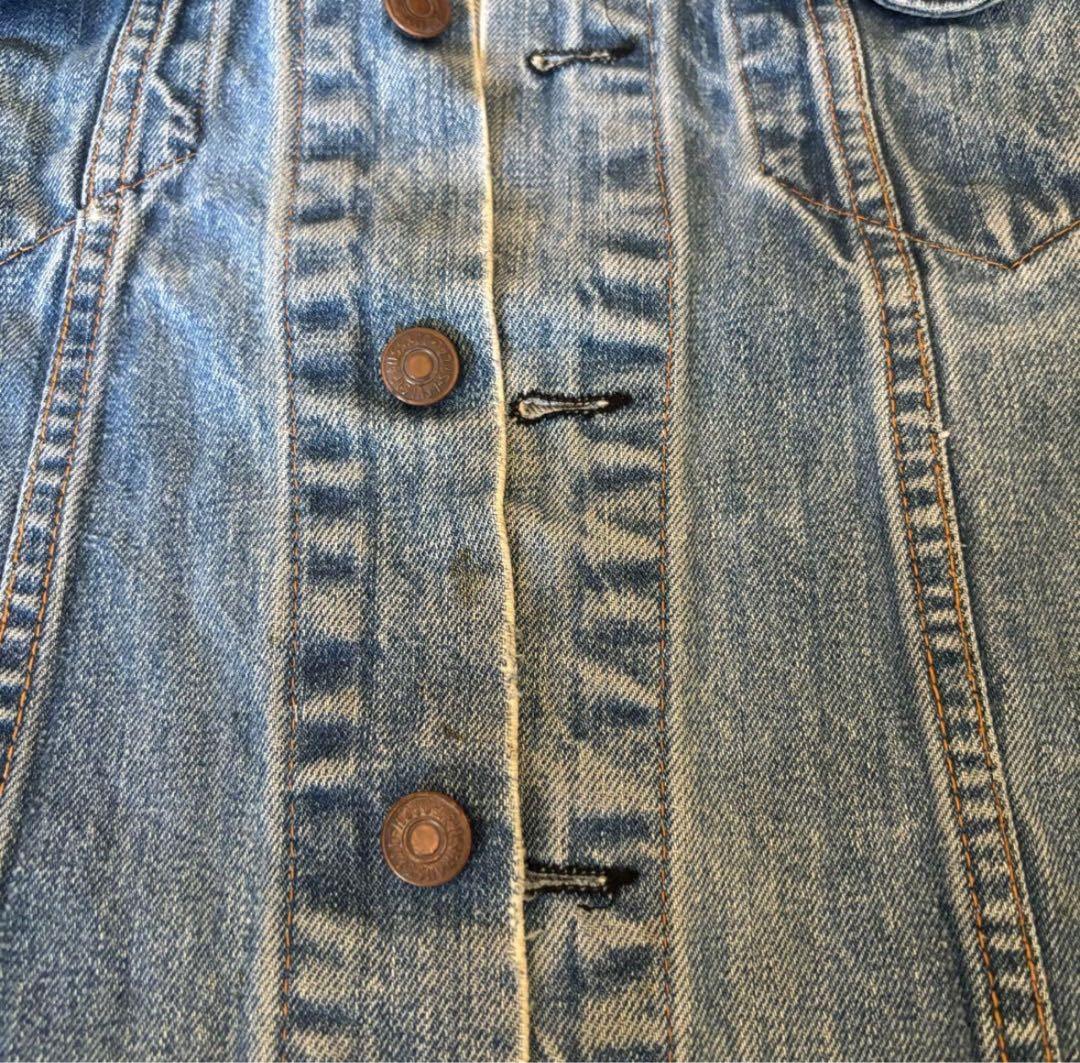 l*巻様 Levi's 60s 4th ビッグE デニムジャケット　Gジャン　布