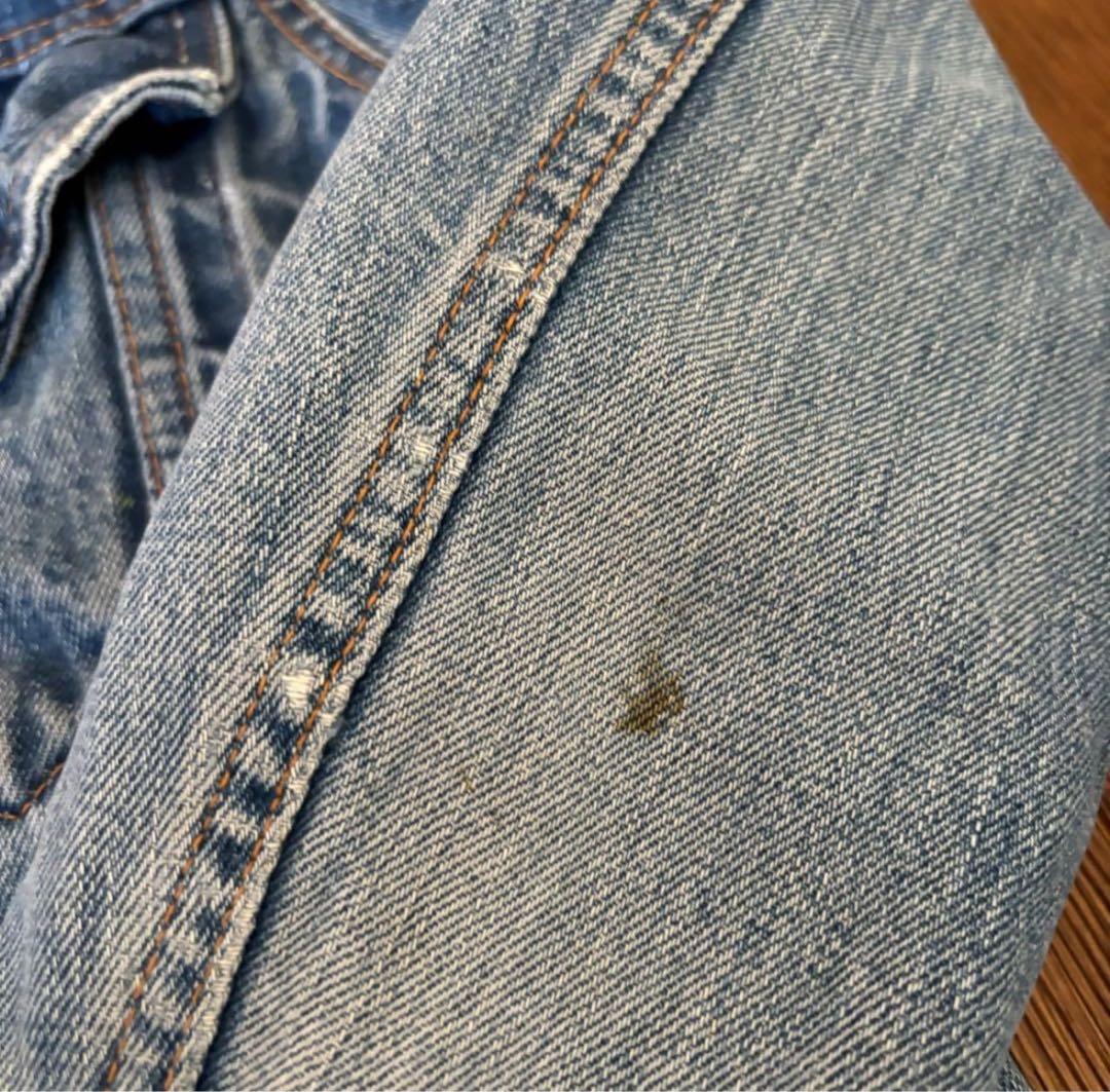 l*巻様 Levi's 60s 4th ビッグE デニムジャケット　Gジャン　布