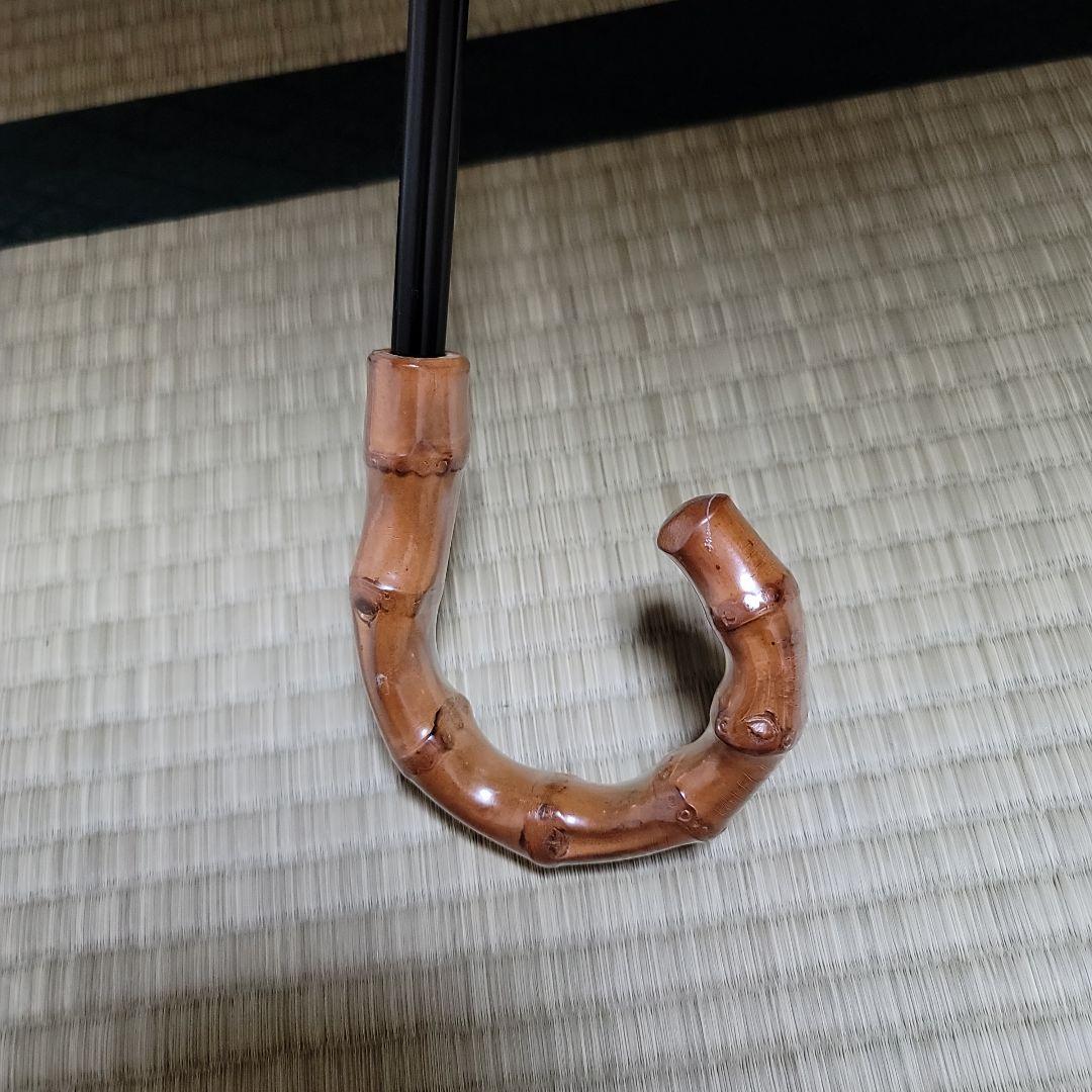 芦屋ロサブラン 折りたたみ日傘 2段折りミドル コンビ 曲がり手元 55cm