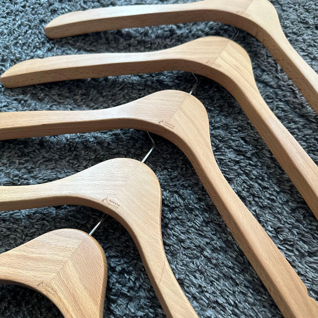 ナカタハンガー ジャケット 5本 ＋ シャツ 5本 セット販売